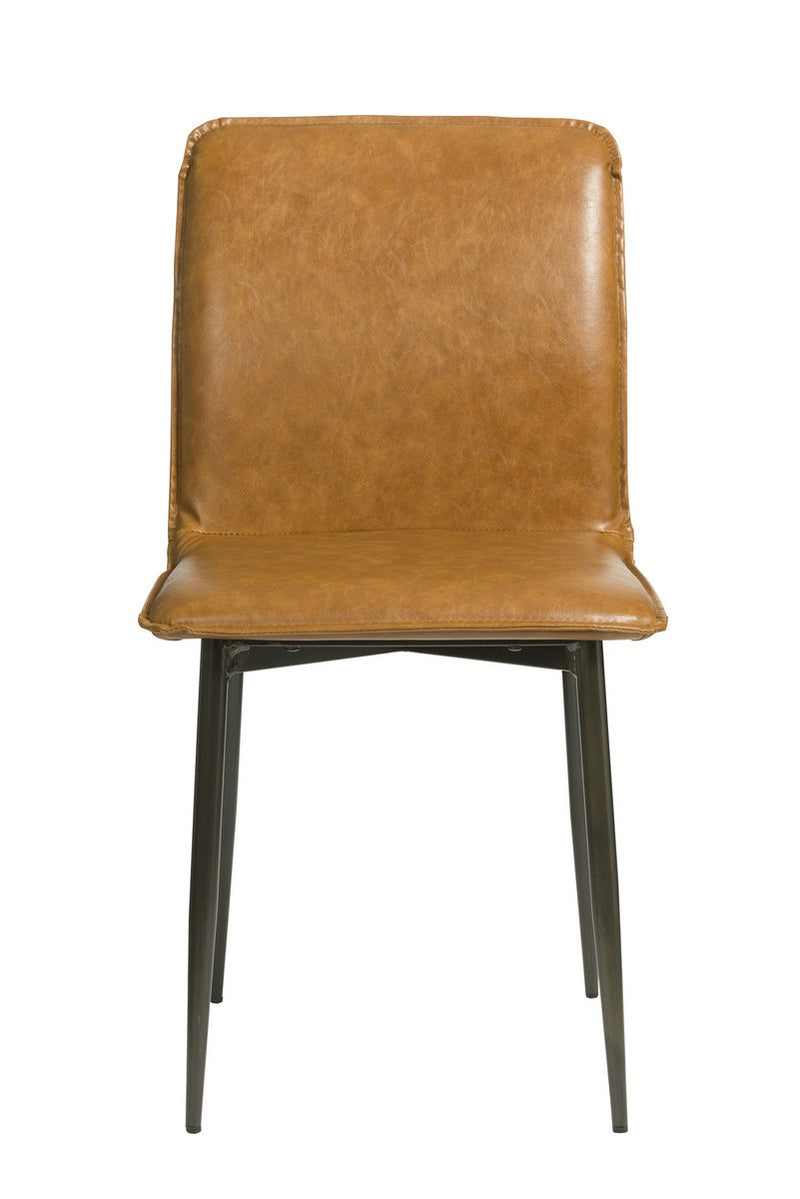 Luca Side Chair - Tan Brown - 2003-2018 Homestead Furniture All Rights Reserved