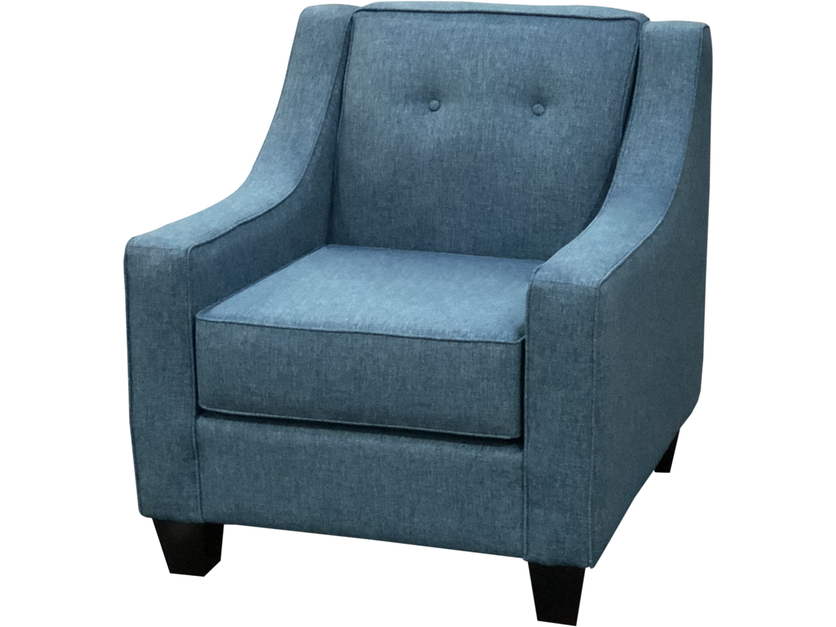 Teal chair discount and a half