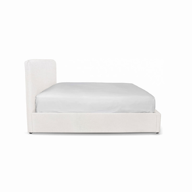 Julia Upholstered Bed - Cream - With or Without Storage