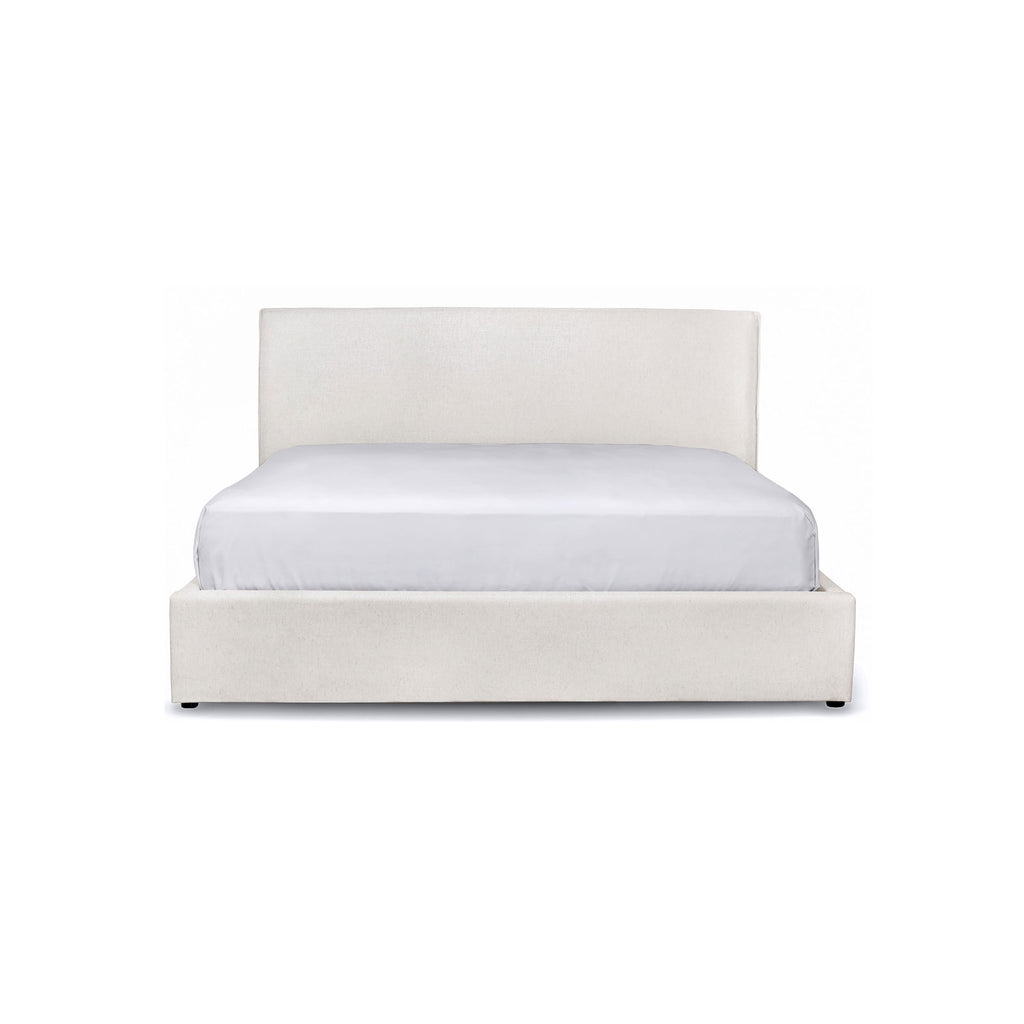 Julia Upholstered Bed - Cream - With or Without Storage