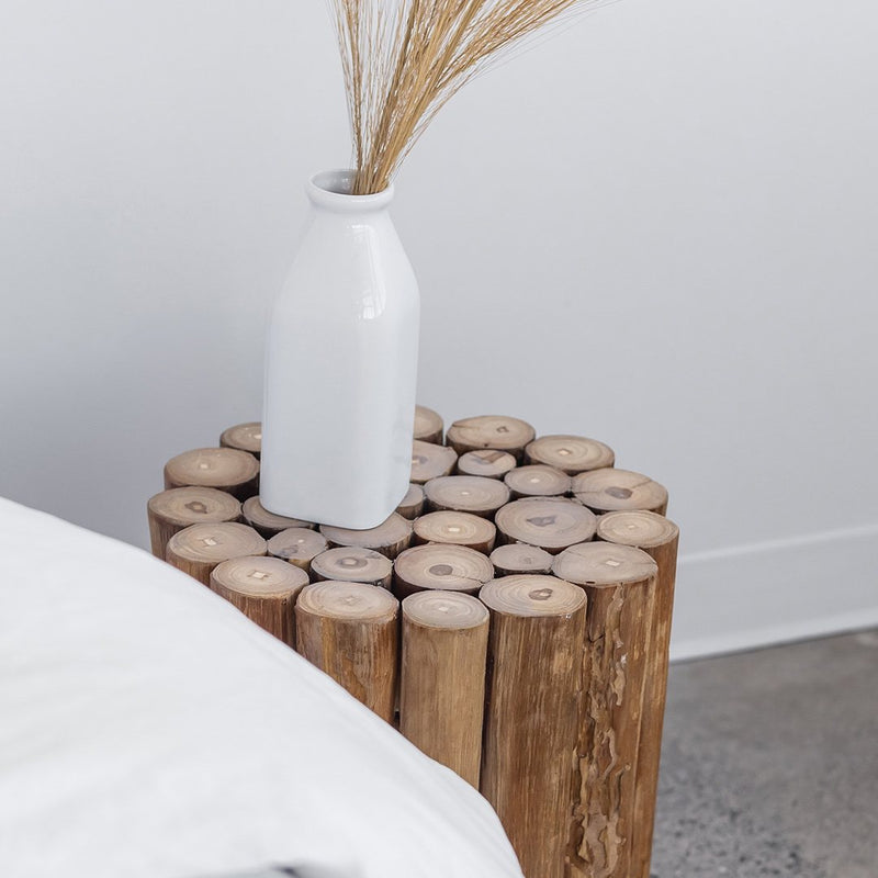 Round Log Stool / End Table